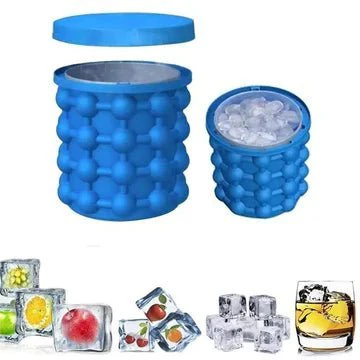 PopFlex Silicone Ice Cube & Cooler Bucket