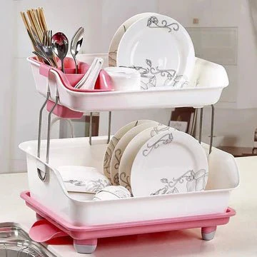NeatNest 2-Tier Compact Dish Rack